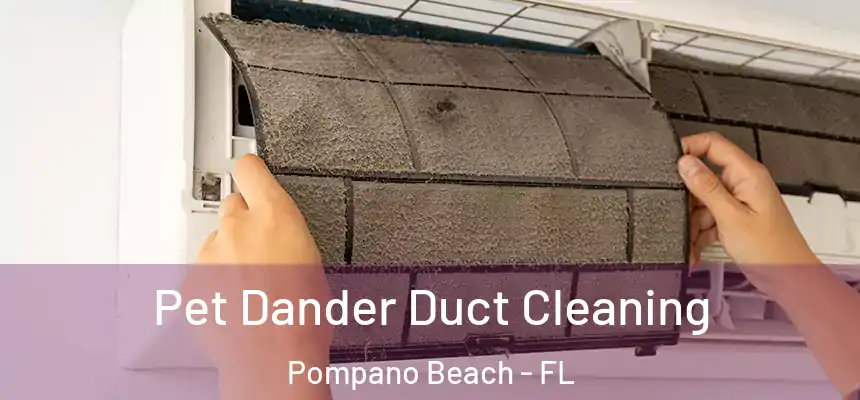 Pet Dander Duct Cleaning Pompano Beach - FL